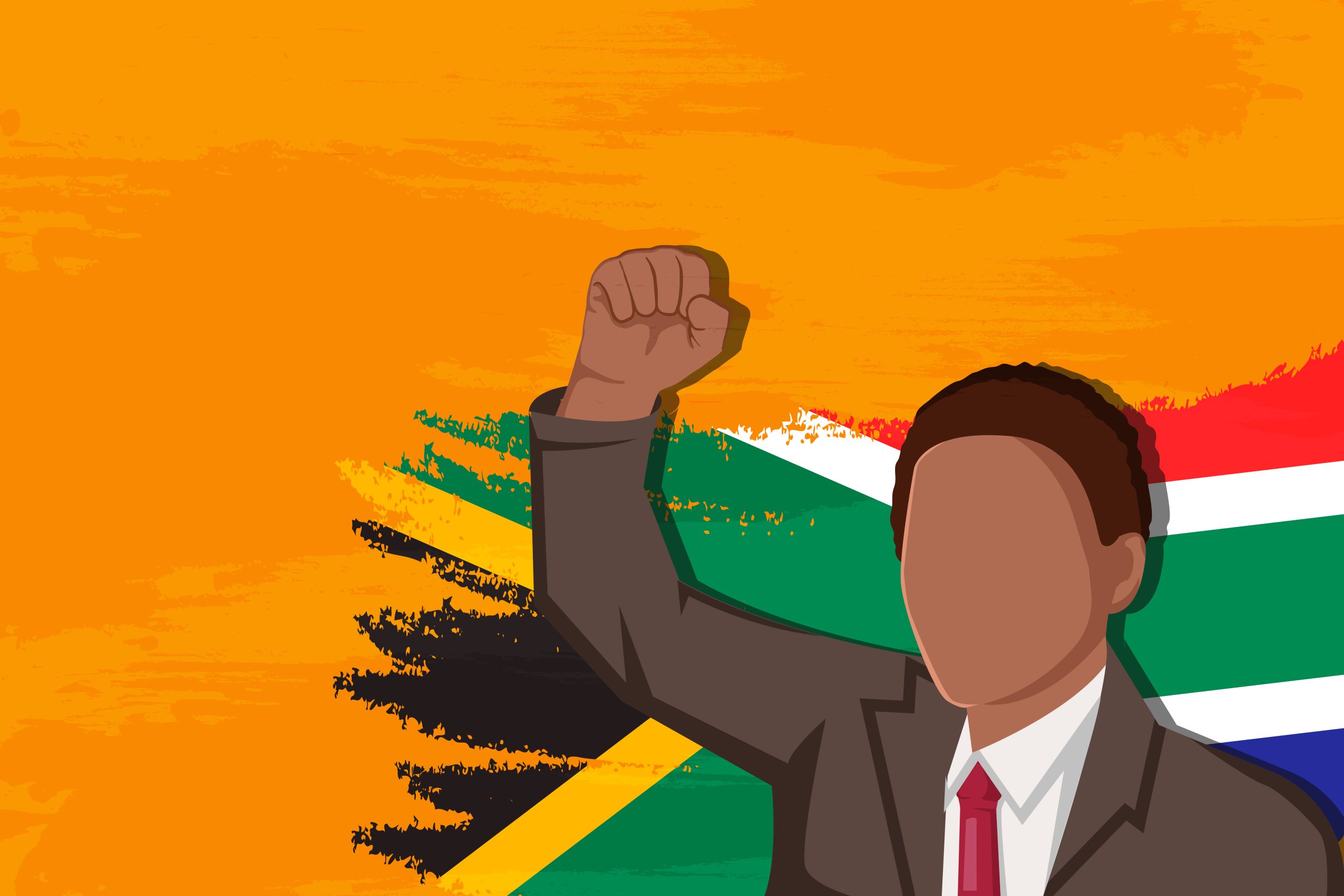 Illustration representing Nelson Mandela day
